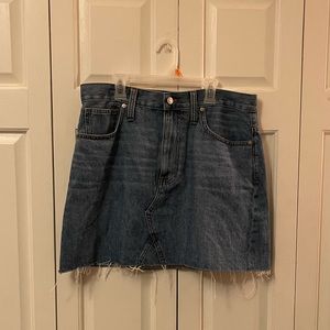 Jean skirt